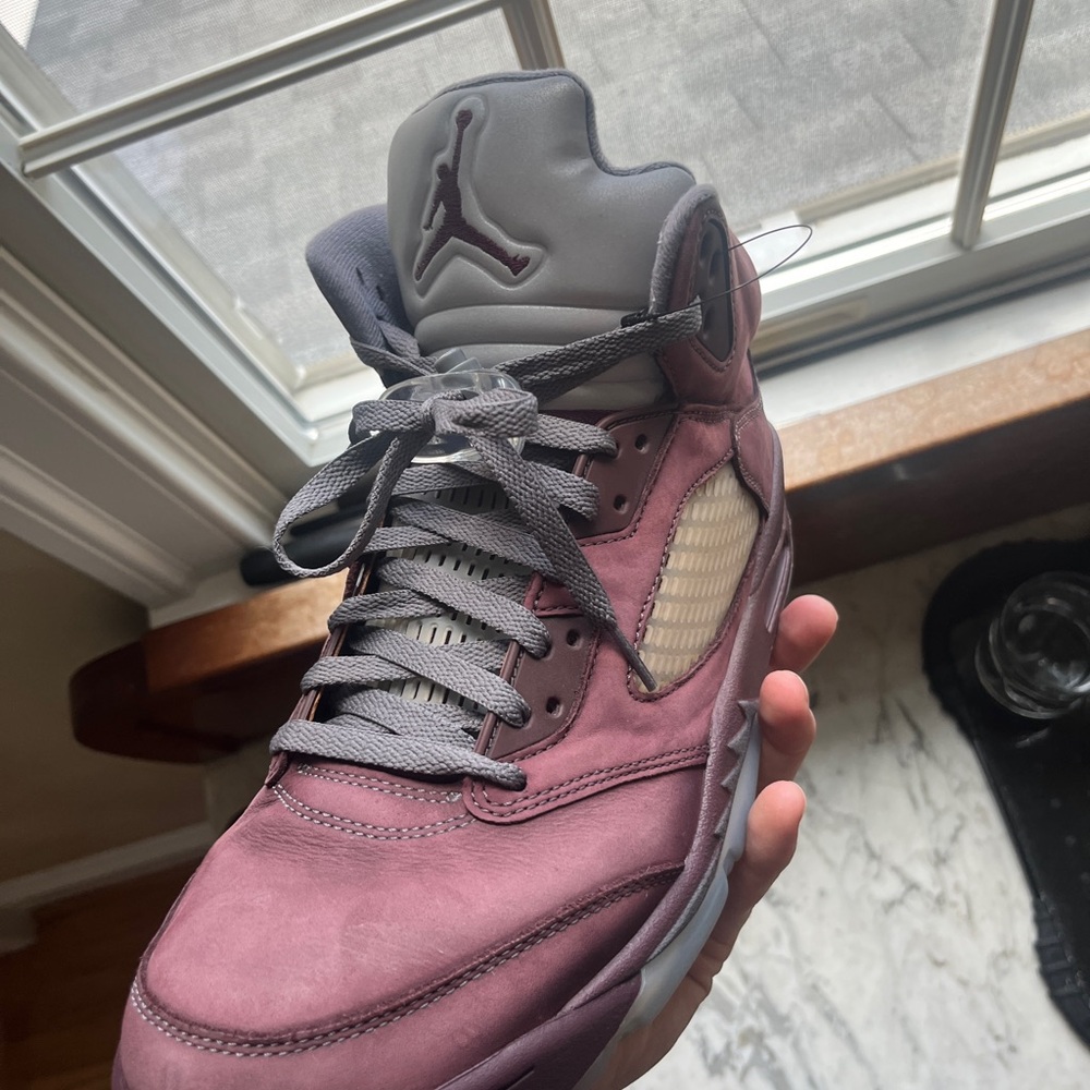 Jordan Air Jordan 5 Retro SE Burgundy 2023 Suede Men's Sneaker DZ4131-600 Sz 13